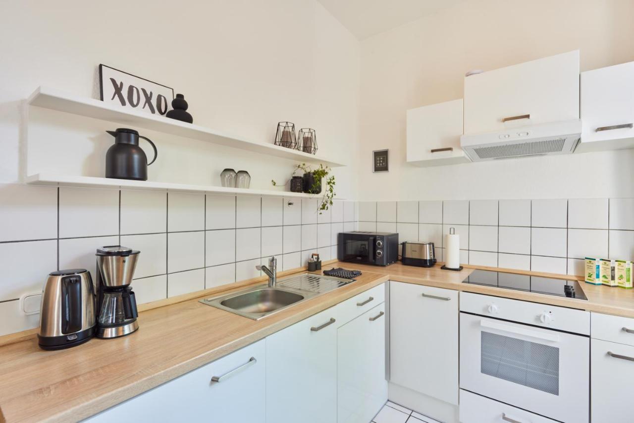 Studio3 Zentral Und Ruhig Mit Parkplatz, 5 Min Z Bali-T Und Gop, Boxspringbett Bad Oeynhausen Eksteriør bilde