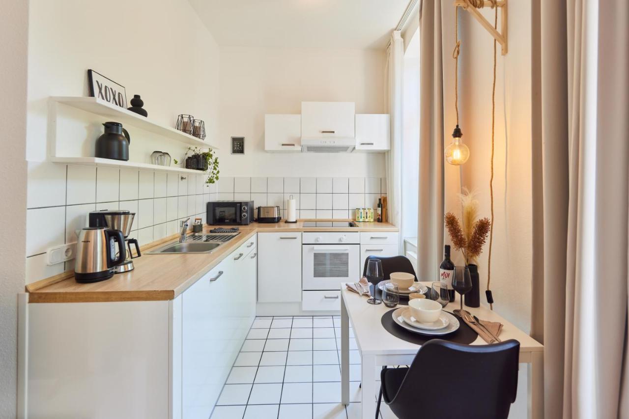 Studio3 Zentral Und Ruhig Mit Parkplatz, 5 Min Z Bali-T Und Gop, Boxspringbett Bad Oeynhausen Eksteriør bilde